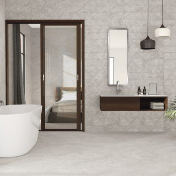 Acadia Pearl Matte 48x48x9mm Stone Look Porcelain Tile