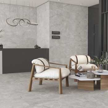 Acadia Grey Matte 24x48x9mm Stone Look Porcelain Tile