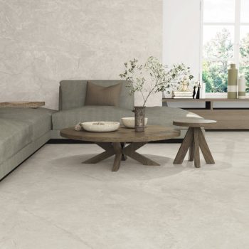 Acadia Cream Matte 24x48x9mm Stone Look Porcelain Tile