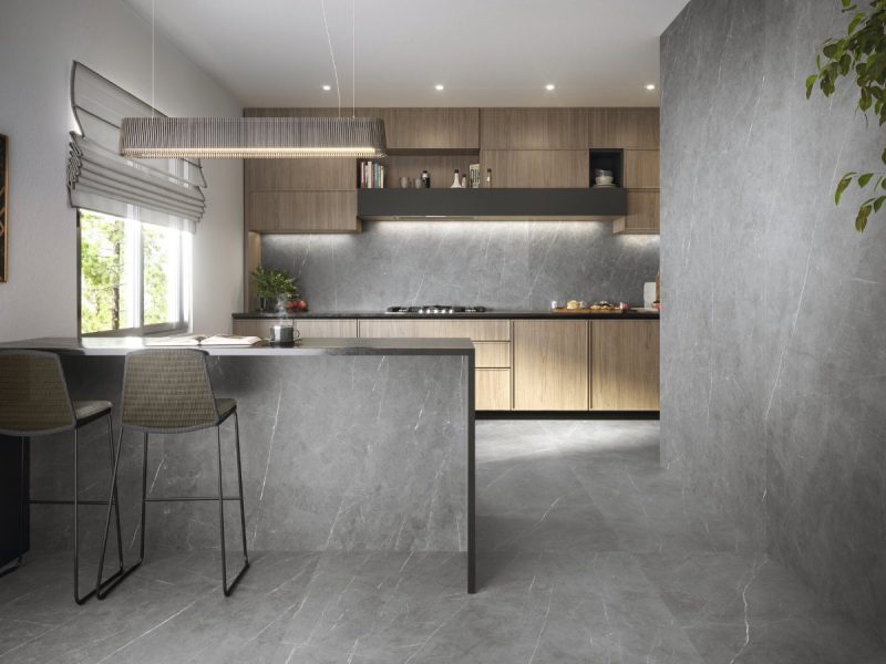 Tessino Grey Matte 24x48x9mm Stone Look Porcelain Tile