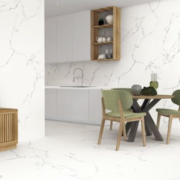 Finezza Bianco Matte 24x48x9mm Marble Look Porcelain Tile