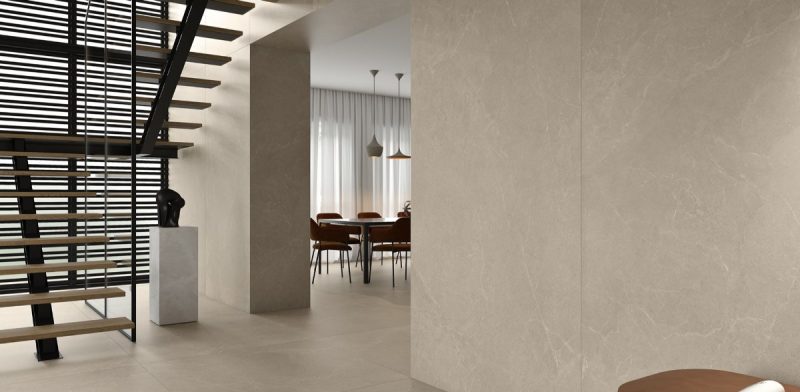 Storm Cream Matte 16x48x9mm Stone Look Ceramic Tile