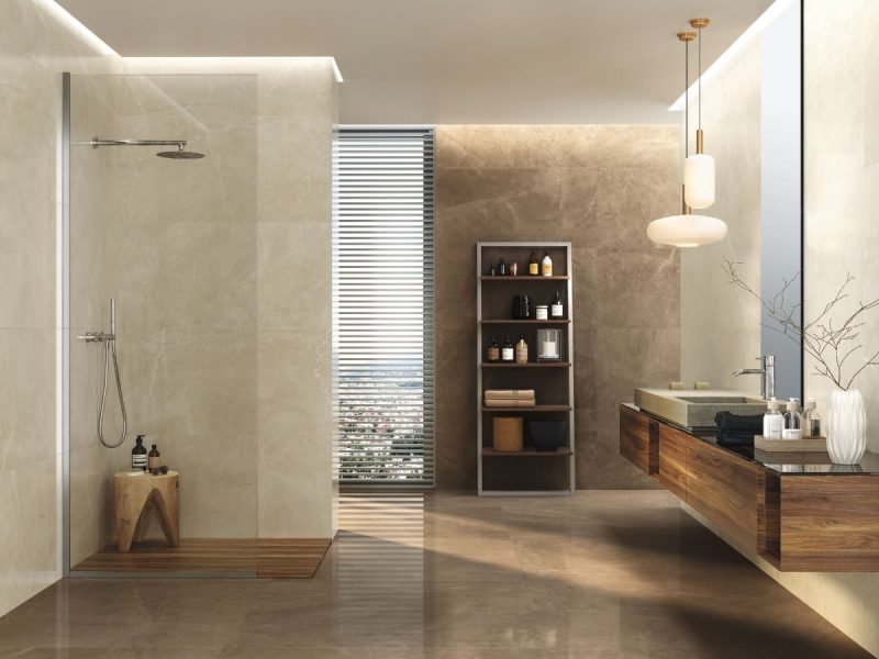 Bayona Ivory Matte 24x48x10mm Stone Look Porcelain Tile