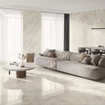 Electra Sand Polished 24x48x10mm Onyx Look Porcelain Tile