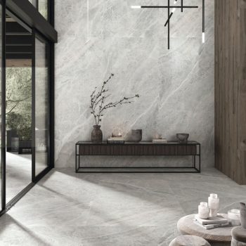 Electra Pearl Matte 24x48x10mm Onyx Look Porcelain Tile