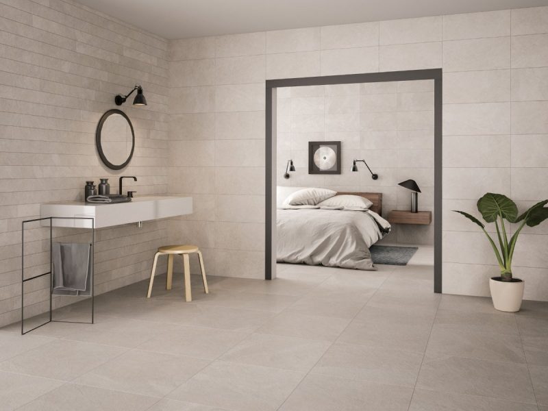 Mustang Sand Matte 24x48x9mm Slate Look Porcelain Tile