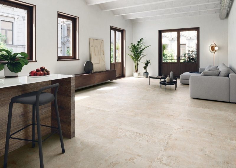 Fresco Greige Matte 24x48x9mm Tulum Look Porcelain Tile