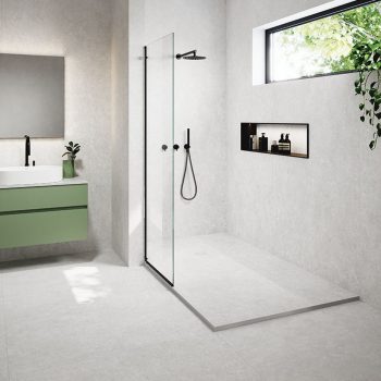 Acron White Matte 24x48x9mm Limestone Look Porcelain Tile