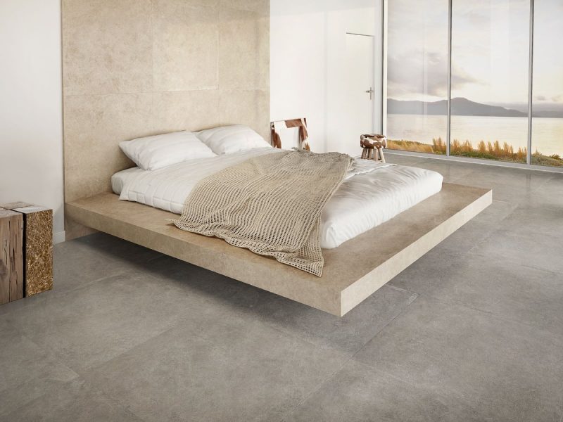 Terme Grey Silk 36x36x9mm Stone Look Porcelain Tile