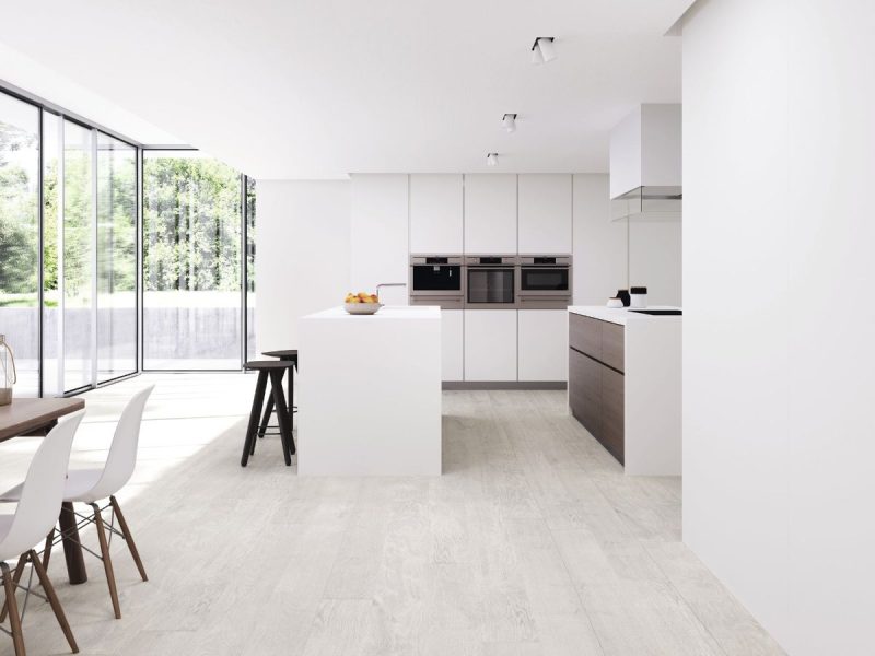 Blanco Natural Matte 24x48x10mm Plain Look Porcelain Tile