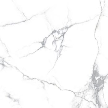 Le Blanc Polished 24x48x10mm Marble Look Porcelain Tile