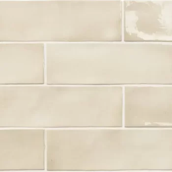 Seville Bone Glossy 2.5x8x8.7mm Subway Look Ceramic Tile