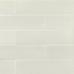 Acquarella White Matte 3x12x8mm Subway Look Ceramic Tile