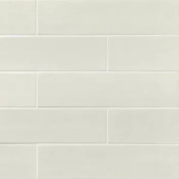 Acquarella White Matte 3x12x8mm Subway Look Ceramic Tile