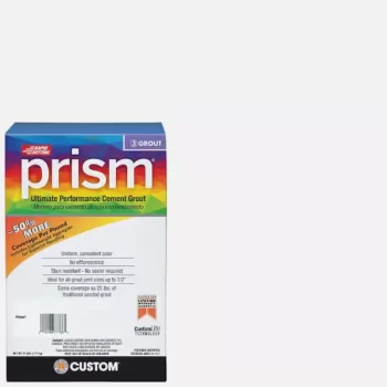 Prism #640 Arctic White 17lb. Ultimate Performance Rapid Setting Grout