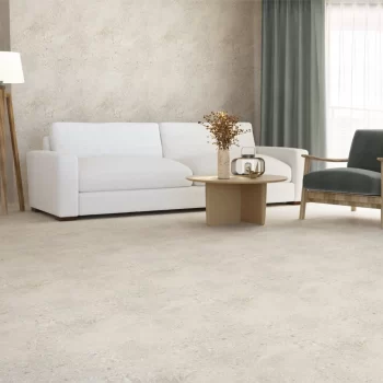 Promenade Creme Matte 24x48x9mm Stone Look Porcelain Tile