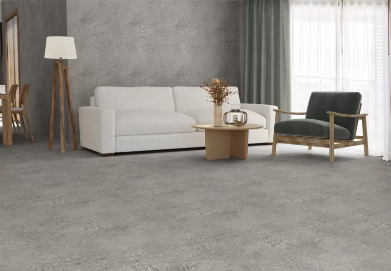 Promenade Gris Matte 24x48x9mm Stone Look Porcelain Tile