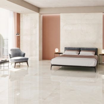 Baikal Beige Polished 24x48x9mm Onyx Look Porcelain Tile