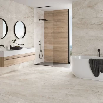 Rain Forest White Matte 24x48x9mm Rain Forest Look Porcelain Tile