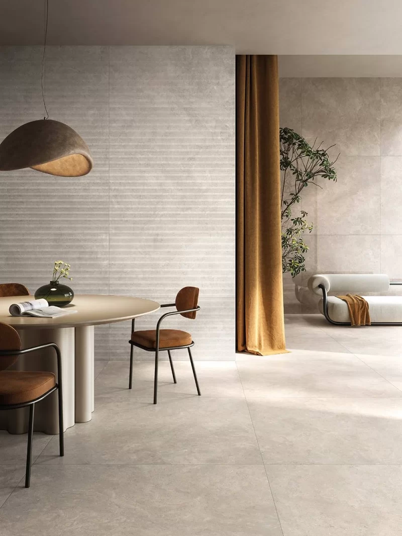 Concept Pearl Matte 24x48x10mm Stone Look Porcelain Tile