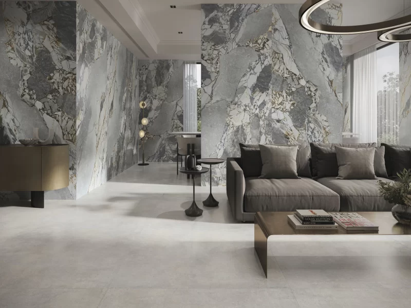 Kronos Sand Matte 24x48x10mm Stone Look Porcelain Tile