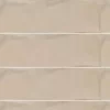 Small Beige Glossy 2.5x8x9mm Subway Look Ceramic Tile
