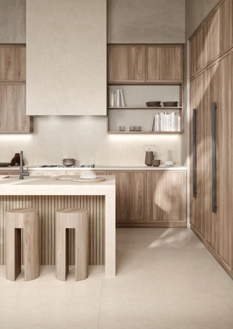 Somport Sand Anti-Slip 24x48x9mm Limestone Look Porcelain Tile
