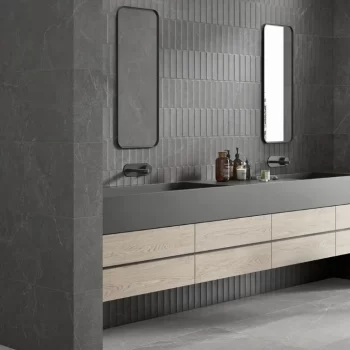 Storm Cloud Matte 24x48x9mm Stone Look Porcelain Tile