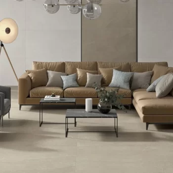 Storm White Matte 30x60x9mm Stone Look Porcelain Tile