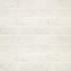 Pukka Cotton White Glossy 2.5x10x8.4mm Subway Look Ceramic Tile