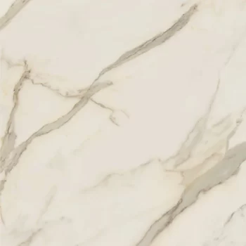 Anima Futura Golden White Polished 48x48x9mm Marble Look Porcelain Tile