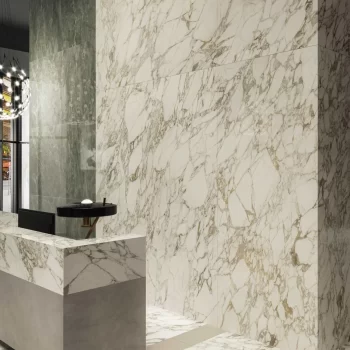 Anima Ever Arabesque Polished 48x48x9mm Marble Look Porcelain Tile