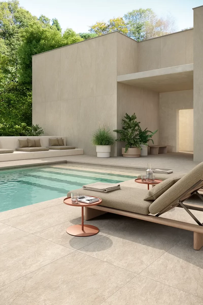 Deep Stone Hyper Shell Matte 24x48x9mm Stone Look Porcelain Tile