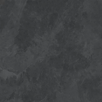 Dark matte porcelain tile with a stone look, 48x48 inches, suitable for floors and walls.