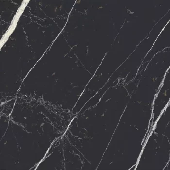 Matte black porcelain tile with a stone look, ideal for floors and walls.