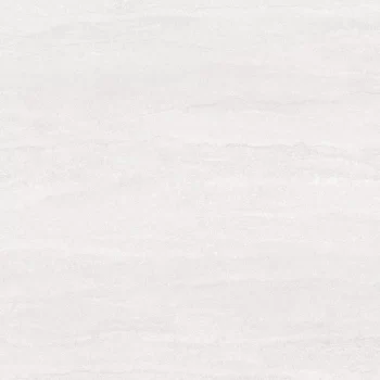 Blanco matte stone look ceramic tile in large format, ideal for wall applications.