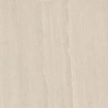 Large format matte porcelain tile in beige, resembling stone, perfect for walls in bathrooms or kitchens.