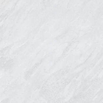 White matte porcelain tile with a limestone look, large format, suitable for floors and walls.