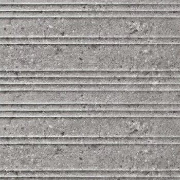 Gris Trace matte ceramic tile with a stone look, large format, perfect for walls.