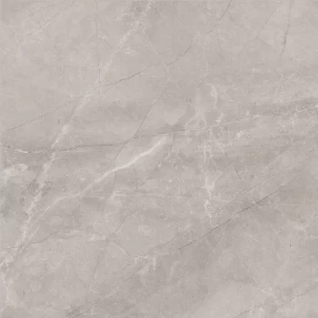 Silver matte porcelain tile with a stone look, sized 24x48 inches, ideal for floors and walls.
