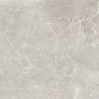 Pearl matte stone look tile in large format, suitable for floors and walls.