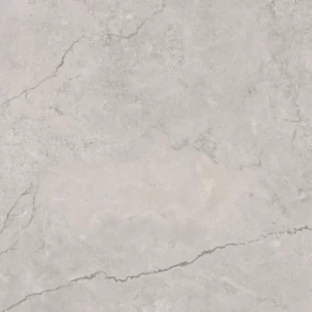 Taupe matte stone look porcelain tile in large format, ideal for floors or walls.