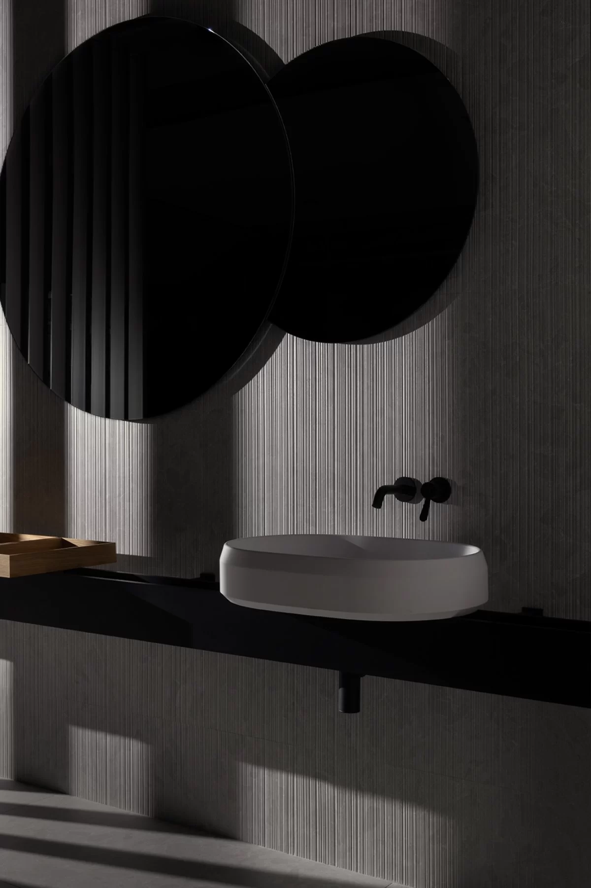 Rectangular porcelain tile in ductile light grey jazz, perfect for bathrooms and kitchens.