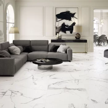 Large format 24x48 inch rectified matte tile, perfect for kitchen or bathroom installations.