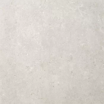 Light grey stone look porcelain tile, soft textured, large format 24x48 inches.